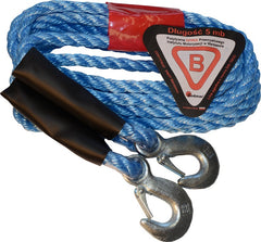 Cable de remolque Titanium con capacidad de 2500 kg y 5 metros de longitud