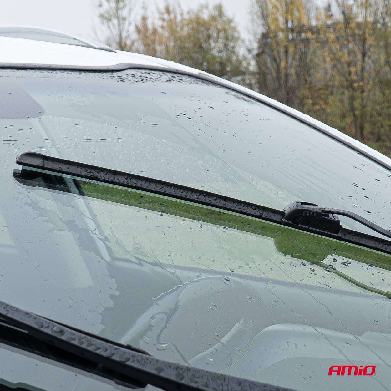Escobilla limpiaparabrisas plana para el parabrisas del coche