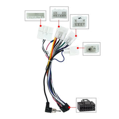 Cable de radio para Toyota m. Canbus y org. cámara