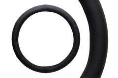Funda de volante de cuero natural para volantes de 37-39 cm