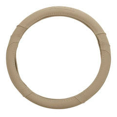 Funda beige para volante con diámetro de 36,8-39,4 cm